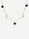 Lucky Elephant Rice Pearl Choker Necklace - 18K Plated Over Sterling Silver - Sunnysideus 