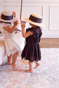 KIDS RAVISHING RUFFLE Dress - WHITE - Sunnysideus 