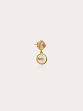 Dreamscape Crystal Point Pearl Earrings(Single) - Sunnysideus 