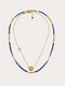 Paradise Ombre Blue Sapphire Necklace Set - Sunnysideus 